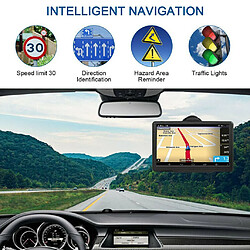 7 "Navigation GPS Pour Voiture Et Camion Navi 8 Go 256 Mo Mise à Jour Gratuite De La Carte USA Canada