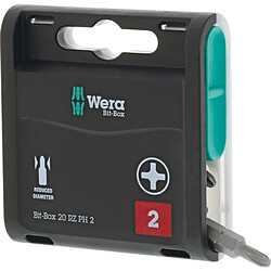 Assortiment embout 20 RZ PH2x 25mm 20er Box Wera 