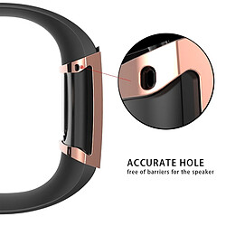 Avis Wewoo Boîtier de montre Pour de en TPU plaqué pleine couverture Fitbit Charge 3 or rose