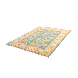 Acheter Vidal Tapis de laine 201x150 turquoise Kaizar