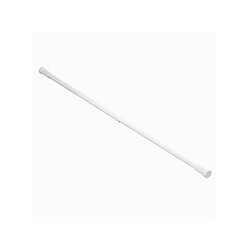 FRANDIS Barre de douche alu 140/260 cm blanc