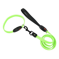 Universal USB rechargeable LED Collier pour chien Laisse pour animal de compagnie Réglable pour animal de compagnie Corde de traction lumineuse Cadre de roulement Lampe LED rechargeable Laisse pour chien Produits pour animaux de compagnie | Traction 