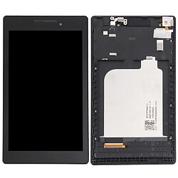 Wewoo Pièce détachée pour Lenovo Tab 2 noir A7-10 écran LCD + tactile Digitizer Assemblée avec cadre