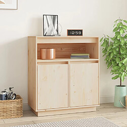 Maison Chic Buffet,Meuble de Rangement,commode pour salon,Cuisine 70x34x80 cm Bois massif de pin -MN63860