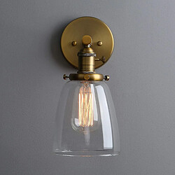 Universal Lampe style vin lampe murale vitrage ombrage Addison industriel mur chandelier E27 lampe d'intérieur 