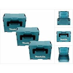 Makita MAKPAC 3 Set : 3x Coffrets