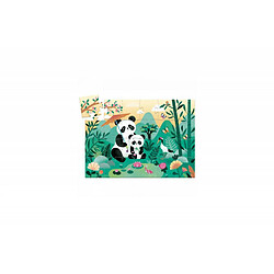 Puzzle enfant Djeco Silhouette Panda 24 pièces