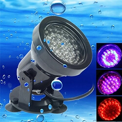 Wewoo LED sous-marines noir 2.3W 36 Amphibious Fish Tank / Aquarium Coloré Étanche Spots, Profondeur Étanche: 1-1.5m 