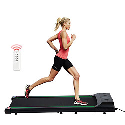 FOXSPORT Tapis de course, fitness tapis roulant électrique, tapis de marche maison/bureau, tapis de sport course ultra fin et silencieux,walking pad 100 kg max, 6 km/h avec télécommande et écran lcd