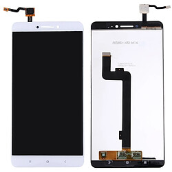 Wewoo Pièce détachée pour Xiaomi Mi Max blanc écran LCD + tactile Digitizer Assemblée