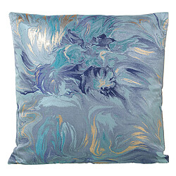 Coussin Alexandra House Living Bleu Textile 43 x 43 cm 