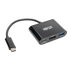 Tripp Lite U444-06N-H4UB-C video cable adapter Tripp Lite U444-06N-H4UB-C câble vidéo et adaptateur 0,1524 m USB Type-C USB Type-C + USB Type-A + HDMI Noir