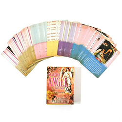 Universal 78 Anges Gardiens, Cartes de Tarot, Anges de Deck, Oracles, Divinations, Cadeaux, Cartes de Famille.(Coloré) 