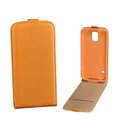 Mobility Gear Etui flip slim KF4 pour Apple Iphone 6 6S Plus 5.5 -Orange