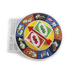 Acheter Universal Jeu de cartes tournantes Famille Amusant Divertissement Tableau Amusant Poker Jouets pour Enfants |(Rouge)