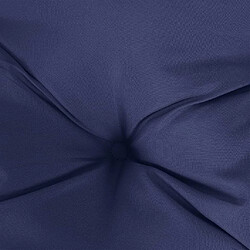 Maison Chic Coussin Confort | pouf | Coussin de banc de jardin bleu marine 200x50x7 cm tissu oxford -GKD37821 pas cher