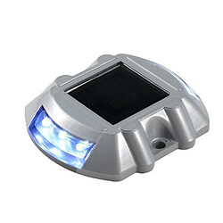 Justgreenbox Lampe de patio solaire à LED Dock Light Garden Park, Blanc