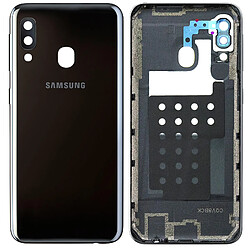 Cache batterie Samsung Galaxy A20e Façade arrière Original Samsung noir 