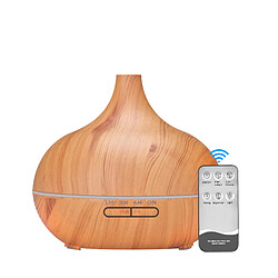 Universal Diffuseur d'arômes électriques Humidificateur d'air Diffuseur d'huiles essentielles 400ml Télécommande ultrasonique Lumière d'atomisation de brouillard frais | Humidificateur 