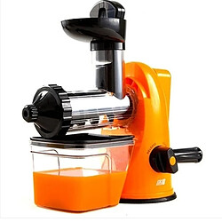 Wewoo Presse-agrumes manuel multifonctions Apple Orange Wheatgrass Portable Juicer DIY, Type de prise: EU (JAUNE)