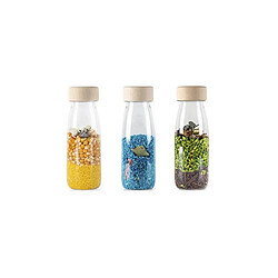 Lot de 3 bouteilles sensorielles Nature - Petit boum