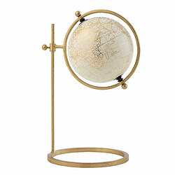 Paris Prix Globe Ajustable Déco Cercle 35cm Or & Blanc 