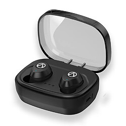 Mini TWS sans fil Bluetooth 5.0 casque stéréo intra-auriculaires écouteurs Noir