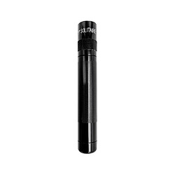 Mini lampe de poche Maglite Solitaire LED avec porte-clés 37 lm - Noir