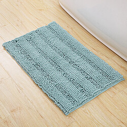 LUUCOZK Tapis de bain antidérapants, absorbants, à séchage rapide, décoration de salle de bain, lac vert-43X61cm 