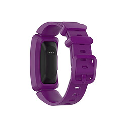 Avis Wewoo Bracelet pour montre connectée de en silicone Smartwatch Fitbit Inspire HR violet foncé