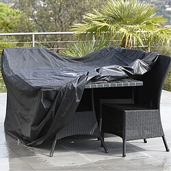 Wewoo Anti-UV Étanche à la poussière noir Tissu Chaises Table Pliante Housse de Protection Couverture de Meubles Extérieurs, Taille: 242 * 162 * 100cm