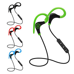 GUPBOO Casque de sport pour la course à pied Casque de sport avec micro pour divers téléphones Casque compatible Bluetooth Sports Mu pas cher