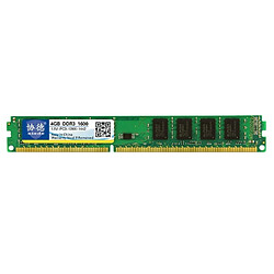 Wewoo Mémoire vive RAM DDR3 1600 MHz 4GB 1.5V Module de à compatibilité totale pour PC bureau 