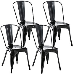 Non Suite de 4 chaises Bénédicte