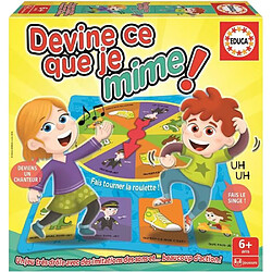 Educa Borras EDUCA - Devine ce que Je Mime - Jeu éducatif 