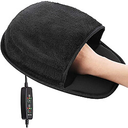 Universal Pad de souris chauffée USB - réchauffeur de main en peluche universelle avec coussinet de poignet - pour les hommes femmes