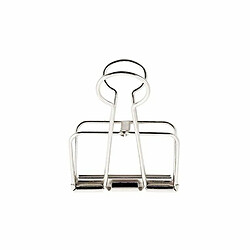 Rico 18 pinces double-clip argenté 19 mm