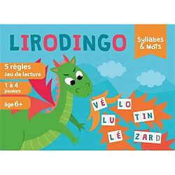 Asmodee Aritma LiroDingo Syllabes et Mots - Jeux de société - Jeux de Cartes éducatifs - Phonologie et Lettres - Maternelle GS et CP - Jeu Enfant à partir de 5 Ans - 1 à 4 Joueurs - Version FR 