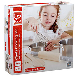 Avis Hape Chefs Choice Kit de cuisine pour enfants en bois Ensemble d'accessoires de cuisine et de nourriture