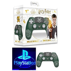 Freaks And Geeks Manette PS4 Bluetooth Harry Potter Serpentard Verte Lumineuse 3.5 JACK