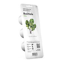 Click & Grow 4742793008752 kit de croissance et recharge 3 pièce(s) Red kale Kit de démarrage