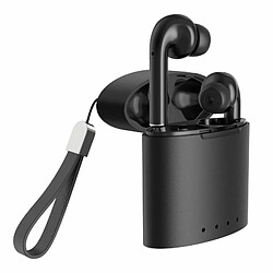 Paris Prix Écouteurs Sans Fil Earbox Pro Induction 6cm Noir 