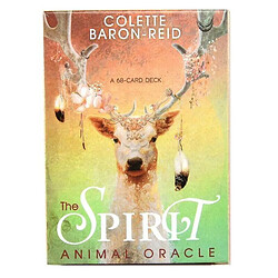 Universal Spiritual Animal Oracle: A 68 Deck English Tarot Game Party Family(Coloré) 