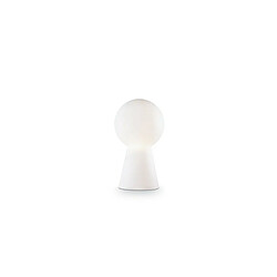 Ideal Lux Lampe de table 1 lumière moyenne blanche, E27