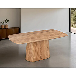 Acheter Lisa Design Casablanca - table à manger - bois - 180 cm