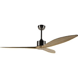 Acheter Bimar Ventilateur de plafond Bora - Réglable, fiable - Argent, Marron en Métal, plastique, 152x42x152 cm