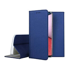 Acheter Htdmobiles Housse etui portefeuille avec coque interieure en silicone pour Realme C51 / C53 / Note 50 / Narzo N53 + verre trempe - BLEU MAGNET