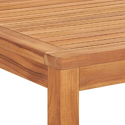 Acheter vidaXL Table à dîner de jardin 180x90x77 cm Bois de teck solide