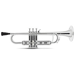 Classic Cantabile MardiBrass trompette Sib en plastique argentée