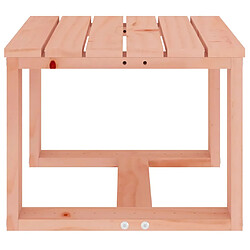 Avis vidaXL Table d'appoint de jardin 40x38x28,5 cm bois massif de douglas